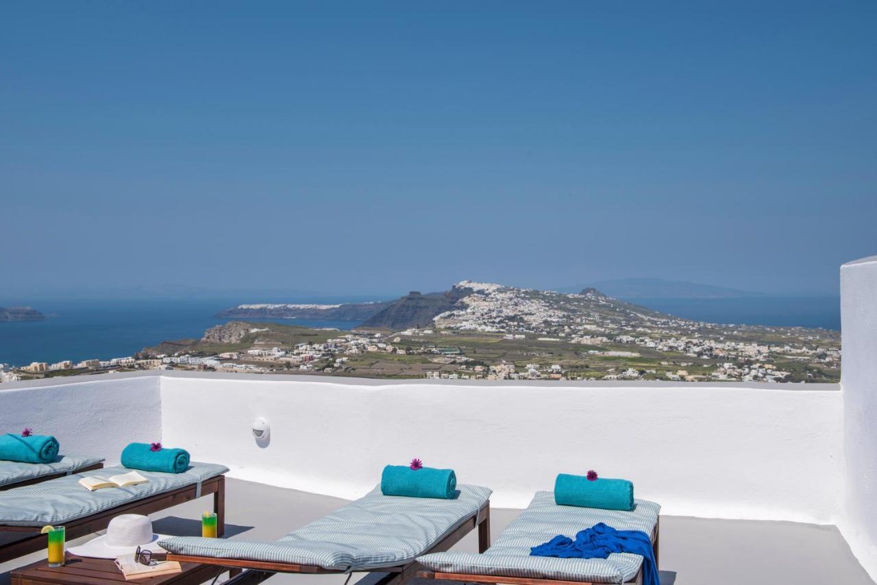 Vila Santorini 180 Degrees Pýrgos Exteriér fotografie